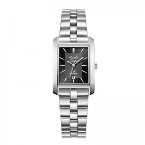 Alexandre Christie AC 1019 Silver Black Lady LDBSSBA